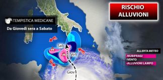 Meteo, allerta Medicane al Sud: dal 1° novembre pioggia su tutta Italia