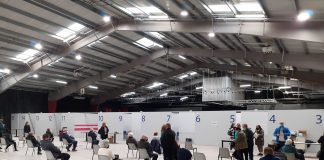 Riaperto l’hub vaccinale “La Favorita”: oggi 1000 dosi