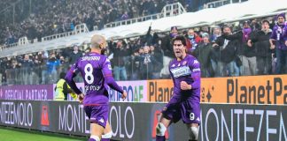 Doppietta di Vlahovic e la Fiorentina vola, 4-2 al Milan