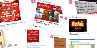 No vax e no Green pass, perquisizioni ad affiliati ‘Basta Dittatura’