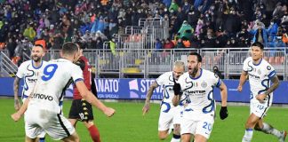 Venezia-Inter 0-2, nerazzurri tallonano Milan e Napoli
