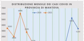 Contagi in salita ma i vaccini abbattono la curva rispetto a novembre 2020. L’Oglio Po la zona più colpita dal virus da inizio pandemia