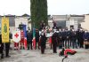 Omaggio floreale al cimitero comunale di Viadana per il Tenente Merlino rimasto vittima a Nassiriya