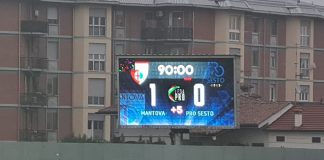 Calcio Serie C: Il Mantova torna al successo dopo quasi due mesi. Pro Sesto battuta 1-0