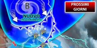 Freddo e temperature a picco, torna la pioggia: ecco dove