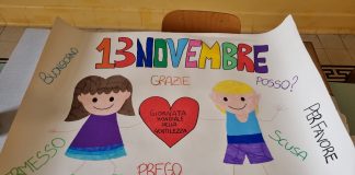 Giornata mondiale della gentilezza: protagonisti i bimbi del doposcuola di Breda Cisoni