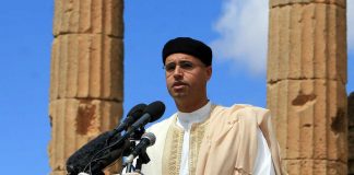 Libia, Twitter sospende account Gheddafi jr