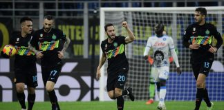 Inter-Napoli 3-2, prima sconfitta per azzurri