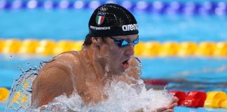 Europei vasca corta, Martinenghi oro nei 100 rana