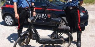 Ritrovato motorino Ciao rubato 23 anni fa, il proprietario ora ha 50 anni