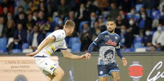Napoli-Verona 1-1, azzurri di Spalletti frenano