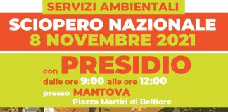 Cgil, Cisl e Uil: Lunedì sciopero nazionale dei lavoratori dei servizi ambientali. A Mantova presidio dalle 9 alle 12