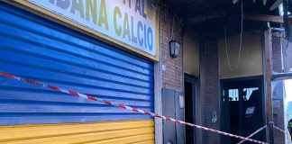 Incendio questa mattina nei locali del Viadana calcio, non si esclude il dolo