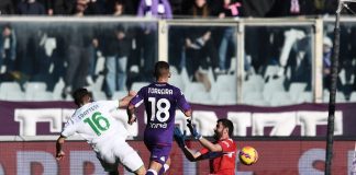 Calcio: Serie A. Fiorentina in rimonta sul Sassuolo, finisce 2-2