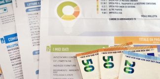 Bollette, nel primo trimestre +55% per la luce e +41,8% per il gas
