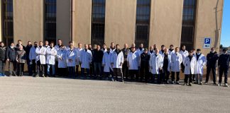 Successo per lo stage di “battitura” del Parmigiano tenutosi ai Magazzini del gruppo Mps di Suzzara