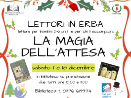 “La magia dell’attesa”, letture per bambini in biblioteca a Quistello "La magia dell'attesa", letture per bambini in biblioteca a Quistello