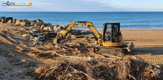 Mareamico: “Per la prima volta spiagge pulite d’inverno”