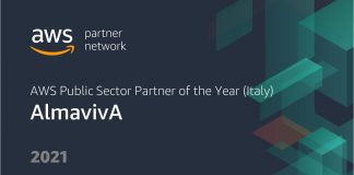 Almaviva, vince il premio Aws Public Sector Partner of the Year Italia 2021