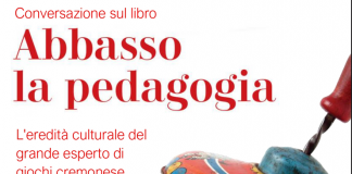 “Abbasso la pedagogia”: sabato prossimo la presentazione del libro di Dossena a Canneto