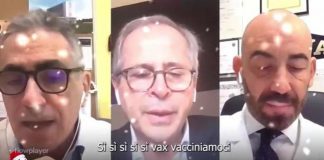 Coro ‘sì vax’ e polemiche: la ‘difesa’ di Crisanti, Bassetti e Pregliasco