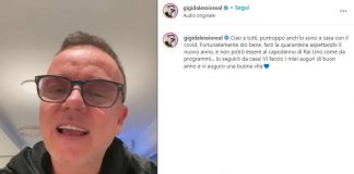 Gigi D’Alessio positivo al covid