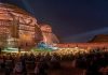 Show nel deserto, il concerto a lume di candele hi-tech