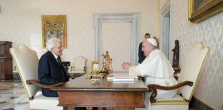 Mattarella dal Papa per la visita di congedo