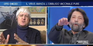 Green pass e vaccini, Cacciari sbotta a Otto e Mezzo: “Provocazioni di mer..”