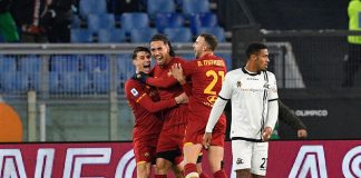 Roma-Spezia 2-0, Smalling e Ibanez in gol