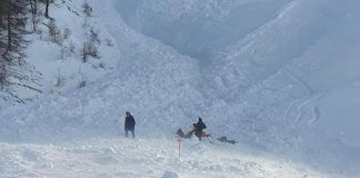 Valanga in Valle d’Aosta, tre persone coinvolte