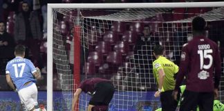 La Lazio si rilancia con Immobile, tris alla Salernitana