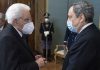 Draghi “La rielezione di Mattarella splendida notizia per il Paese”