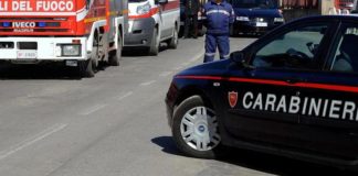 Roma, incendio in una palazzina