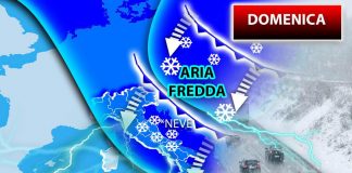 Freddo artico sull’Italia, il meteo fino a martedì 11 gennaio