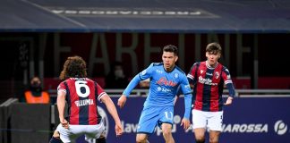 Bologna-Napoli 0-2, doppietta di Lozano