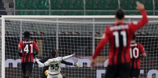 Milan-Spezia 1-2, Inter resta prima