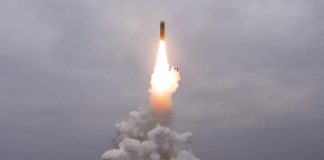 Nordcorea lancia missile, raggiunti i 2mila km di altezza