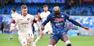 Napoli-Salernitana 4-1 e secondo posto in classifica per gli azzurri