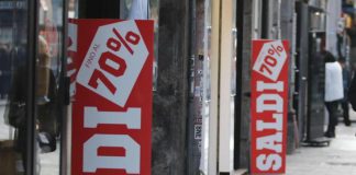 Saldi estivi al via sabato, ma anche quest’anno sono anticipati dai “pre-saldi”