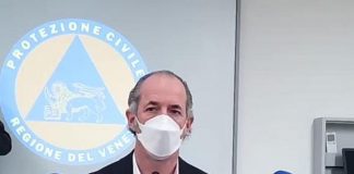 Covid oggi Veneto, Zaia: “Regione resta zona gialla”