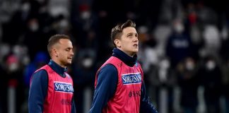 Napoli, Zielinski positivo al covid dopo partita con Juve