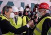Webuild, Draghi visita i cantieri del Terzo Valico dei Giovi