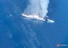 Incendio su un traghetto dalla Grecia all’Italia, 288 in salvo