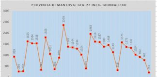 Covid, più di un mantovano su cinque si è contagiato. A gennaio incremento record dei casi: +74%