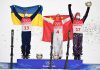 Ucraina-Russia, abbraccio sul podio a Pechino 2022