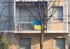 In città spuntano bandiere ucraine sui balconi