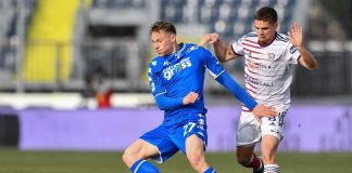 Empoli-Cagliari 1-1, punto d’oro per i sardi