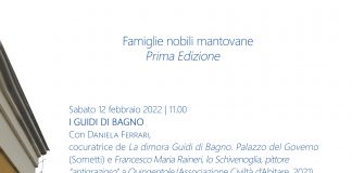 Rassegna “A Casa di Tazio”, sabato appuntamento con “Guidi di Bagno tra Mantova e Quingentole”