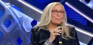 Sanremo 2022, a Domenica In Venier con la maglietta ‘ciao zia Mara’